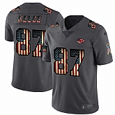 Nike Chiefs 87 Travis Kelce 2019 Salute To Service USA Flag Fashion Limited Jersey Dyin,baseball caps,new era cap wholesale,wholesale hats